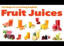 Learn How to Say Fruit Juices in English