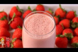 Descubre las calorías de un smoothie de fresa: información nutricional completa